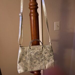 Elegant Silver Handbag Dressup Casual Fun Matches most outfits